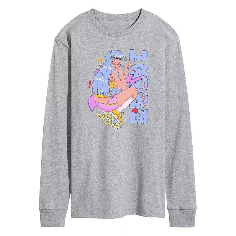 Mens Anime With Love Long Sleeve Tee Product Image