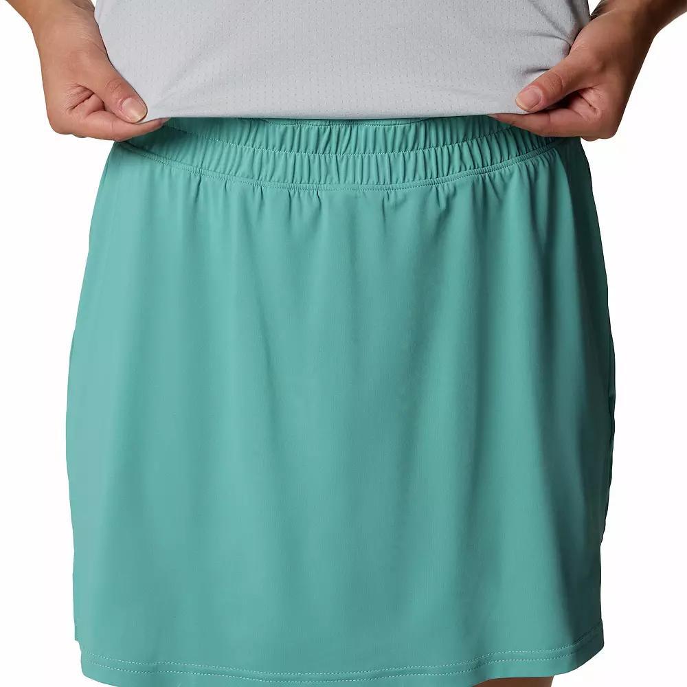 Women's Columbia Omni-WICK™ Midrise Chill River Skort, Size: Large, Safari Product Image