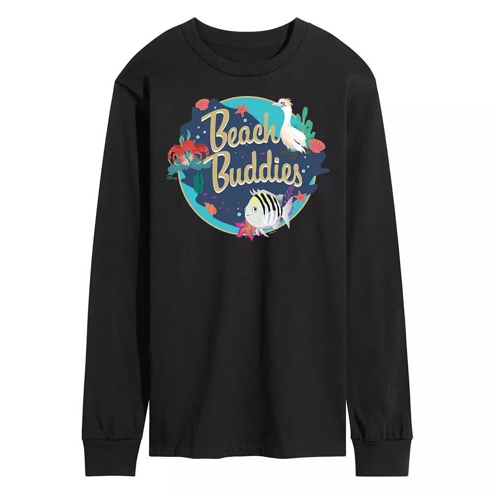 Disneys The Little Mermaid Mens Beach Buddies Graphic Tee Product Image