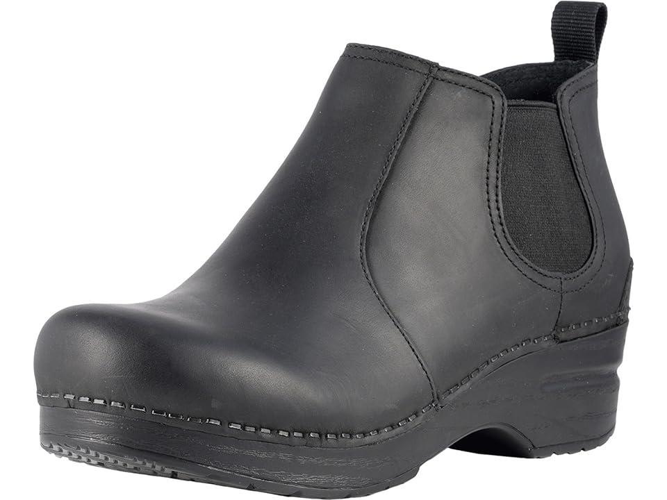 Dansko Frankie Oiled Leather Chelsea Booties Product Image