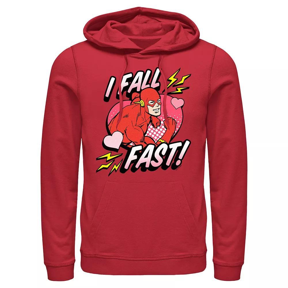 Men's Flash I Fall Fast Graphic Hoodie, Size: XXL, Red Product Image