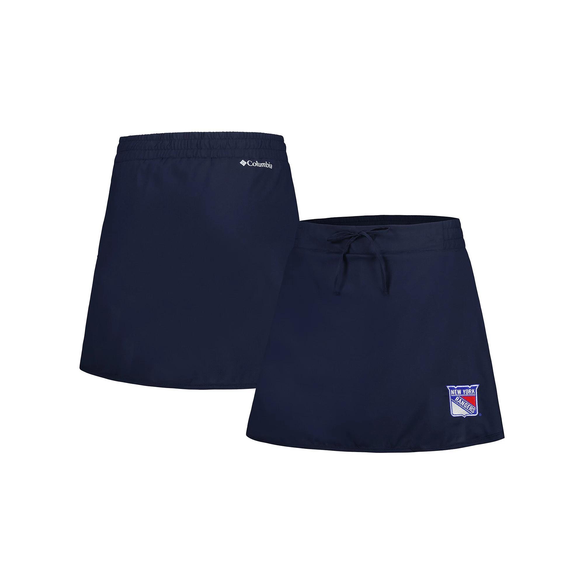 Womens Columbia Navy New York Rangers Lakewood Pines Omni-Wick Skort Ran Blue Product Image