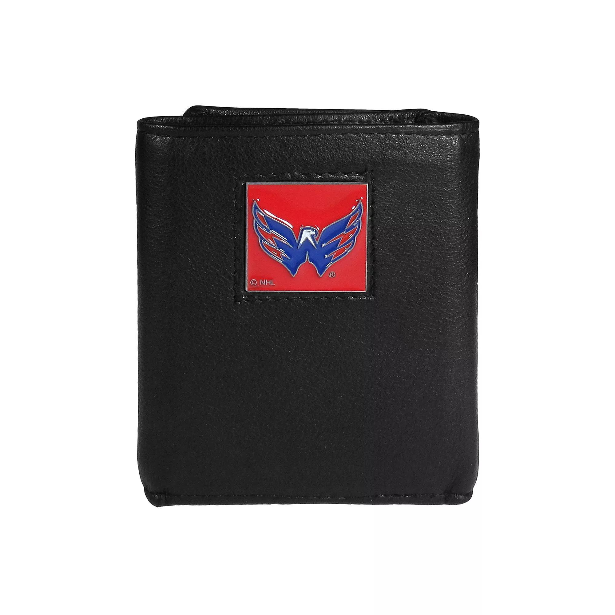 Men's Washington Capitals Trifold Wallet, Black Product Image