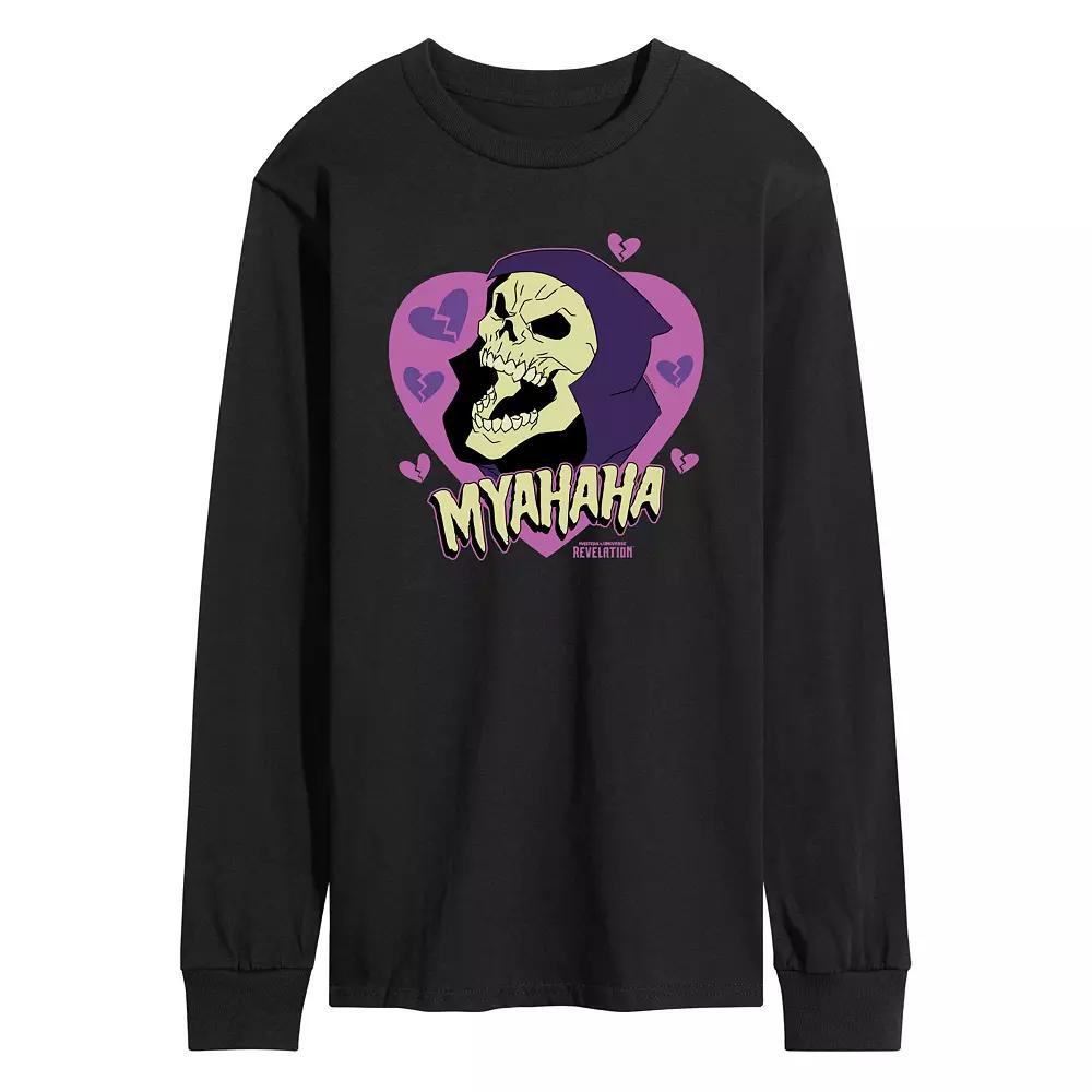 Mens Masters Of The Universe Skeletor Long Sleeve Graphic Tee Product Image