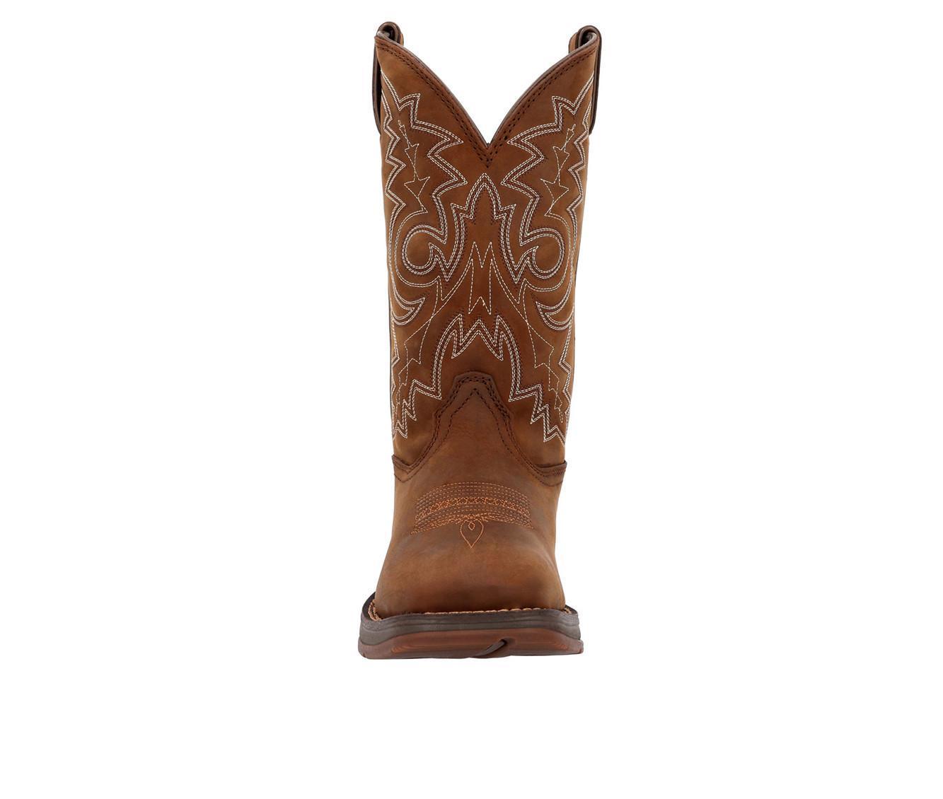 Men's Durango 12" Rebel Steel Toe Pull-On Western Work Boots Product Image