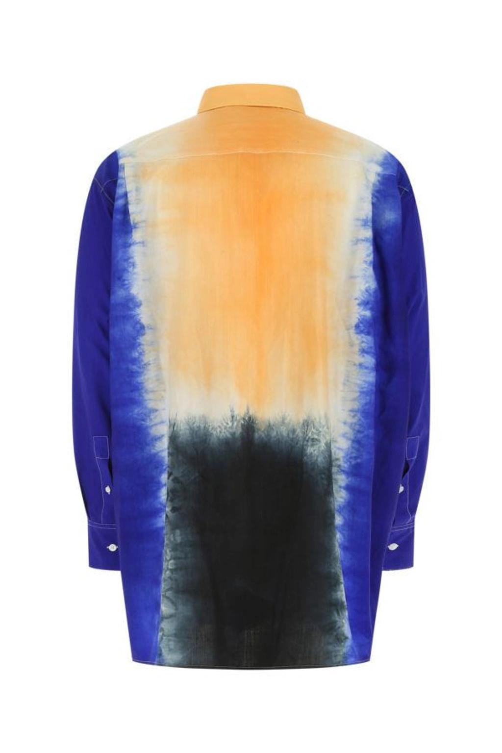 LOEWE Man Printed Wool Oversize Shirt Product Image