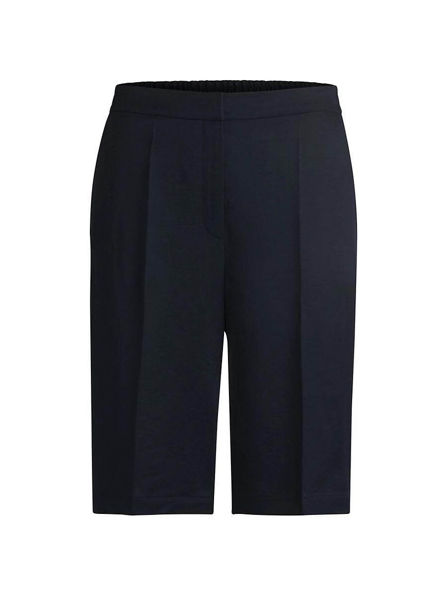 Womens Relaxed-Fit Shorts with Wide Leg Product Image