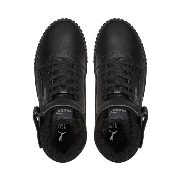 PUMA Carina 2.0 Mid Winter Women's Sneakers in Black/Dark Shadow Product Image