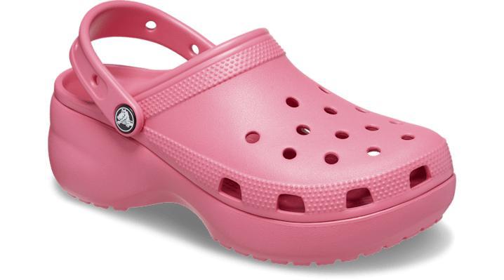 Crocs Classic Women's Platform Clogs, Size: 11, Black Product Image