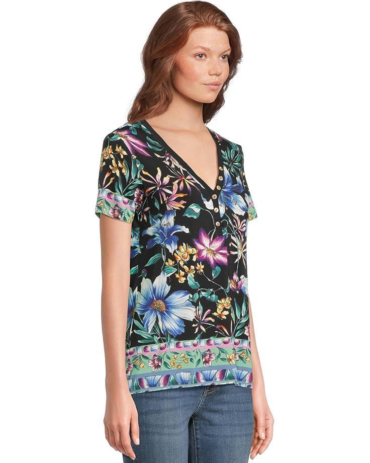 The Janie Favorite 3/4 Sleeve Crew Neck Tee Product Image