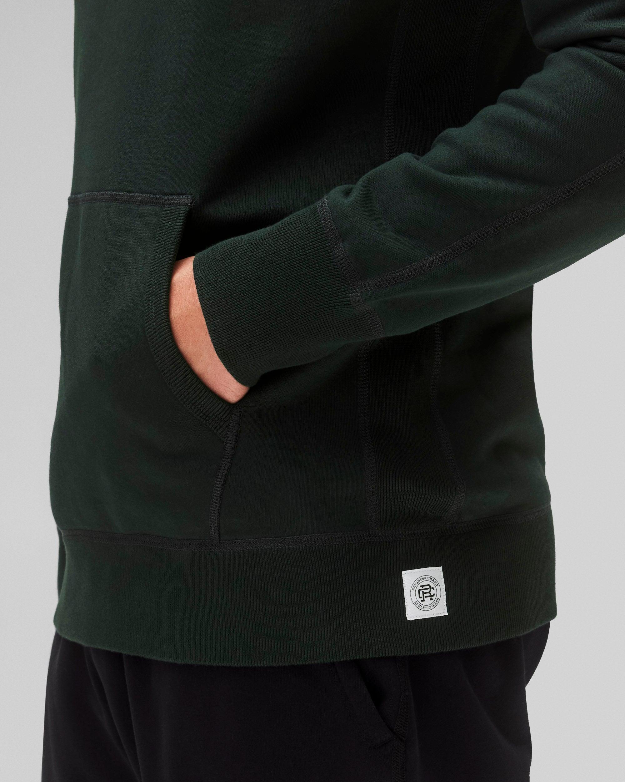 Midweight Terry Slim Hoodie Male Product Image
