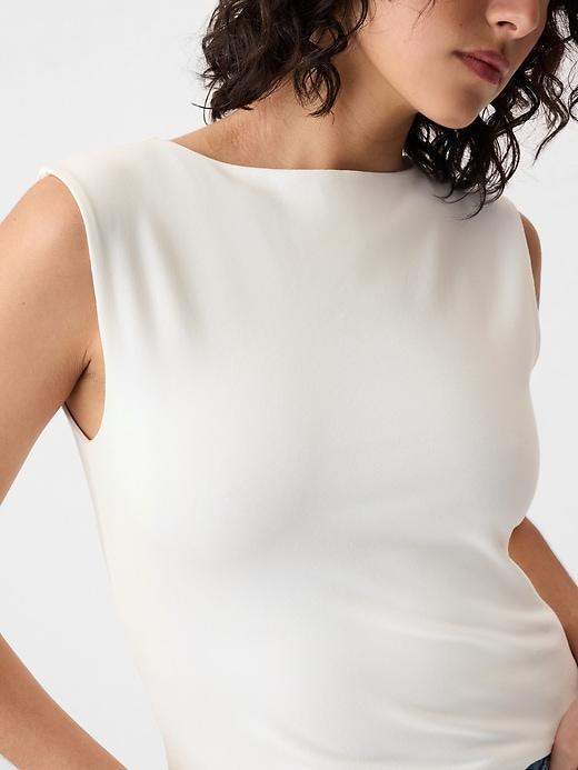 Modern Boatneck Top Product Image