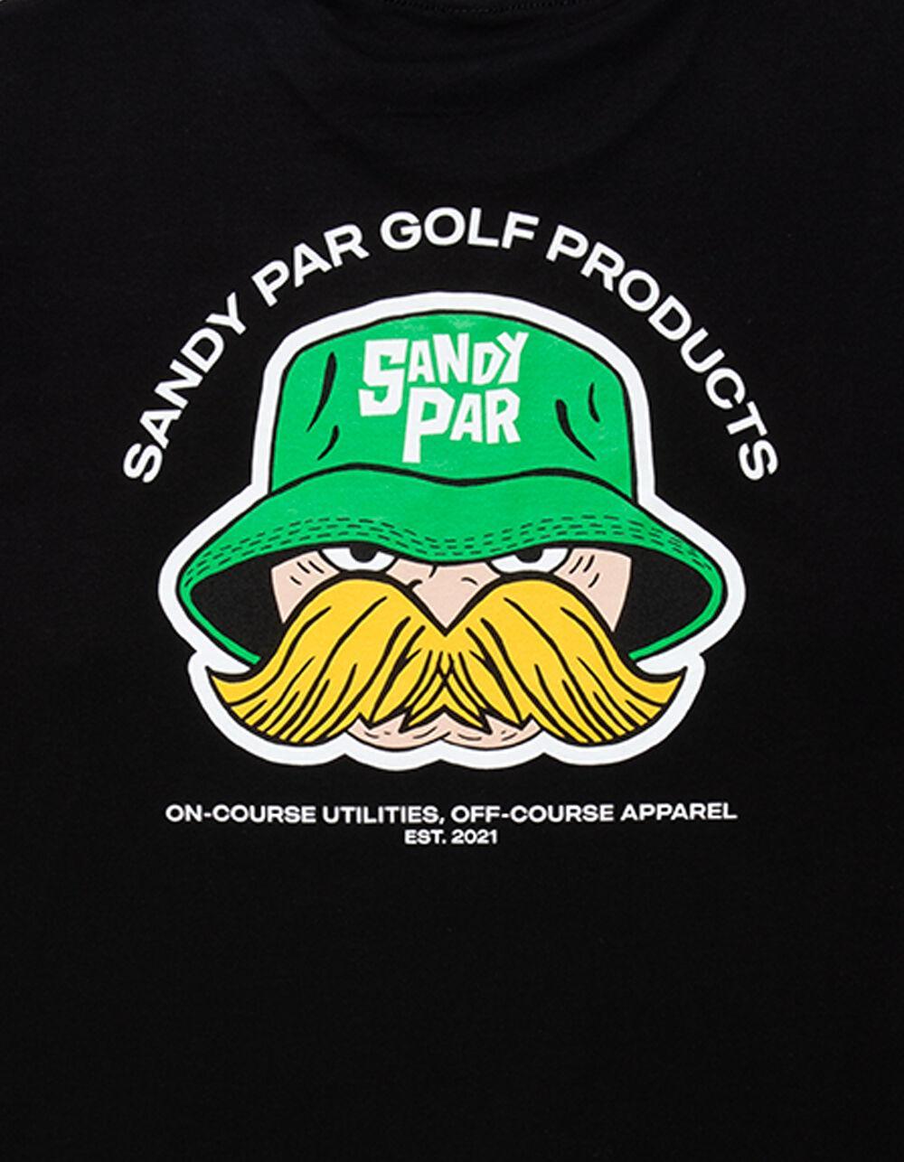 SANDY PAR Markup Logo Mens Tee - BLACK Product Image