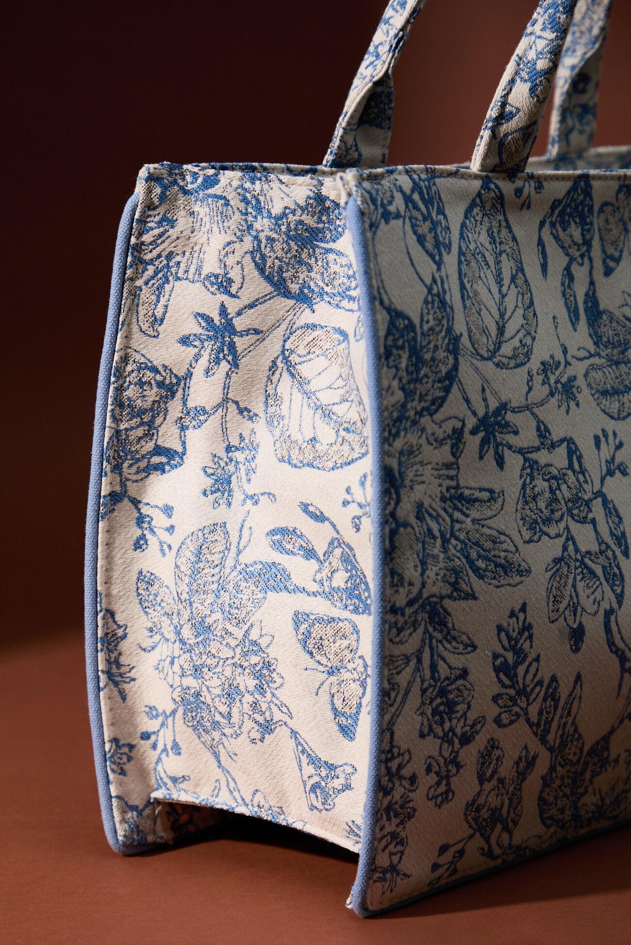 Sky Blossom Tote Bag And Pouch Set Product Image
