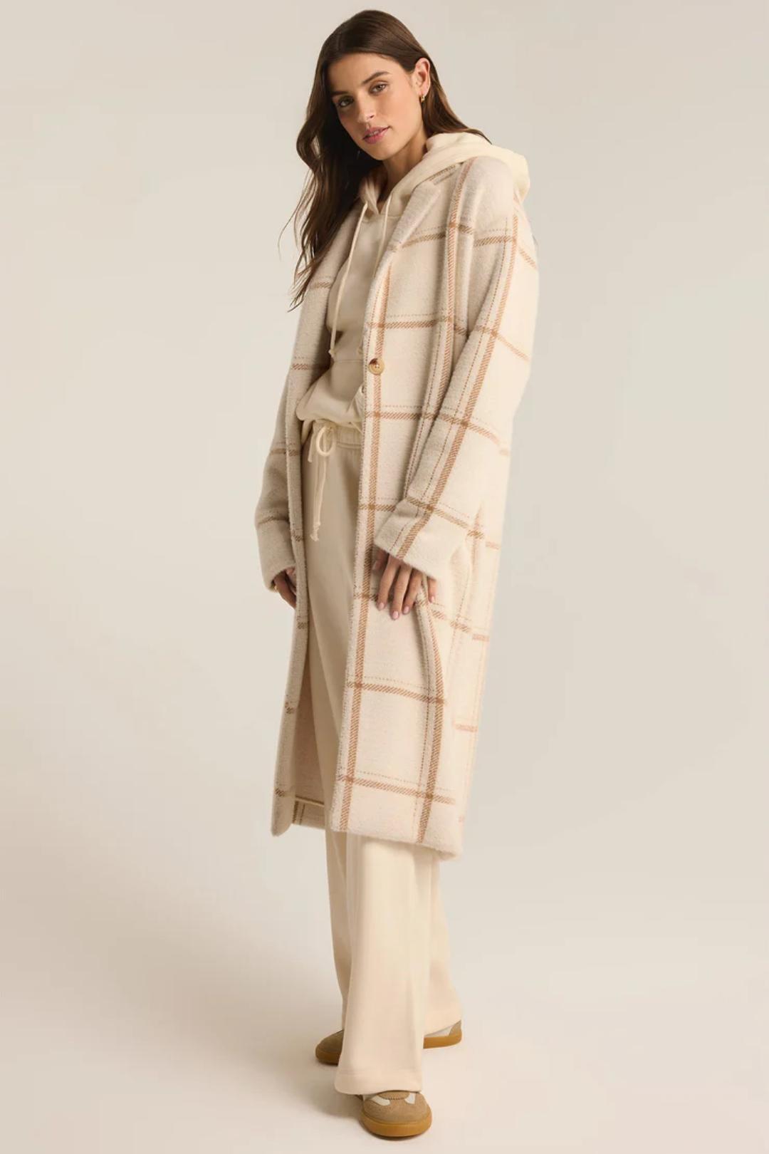 Mason Windowpane Coat Product Image