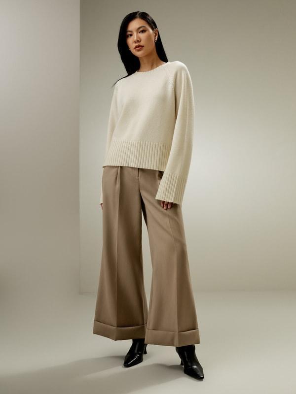 Oversized Gelato Wool-Blend Sweater Product Image