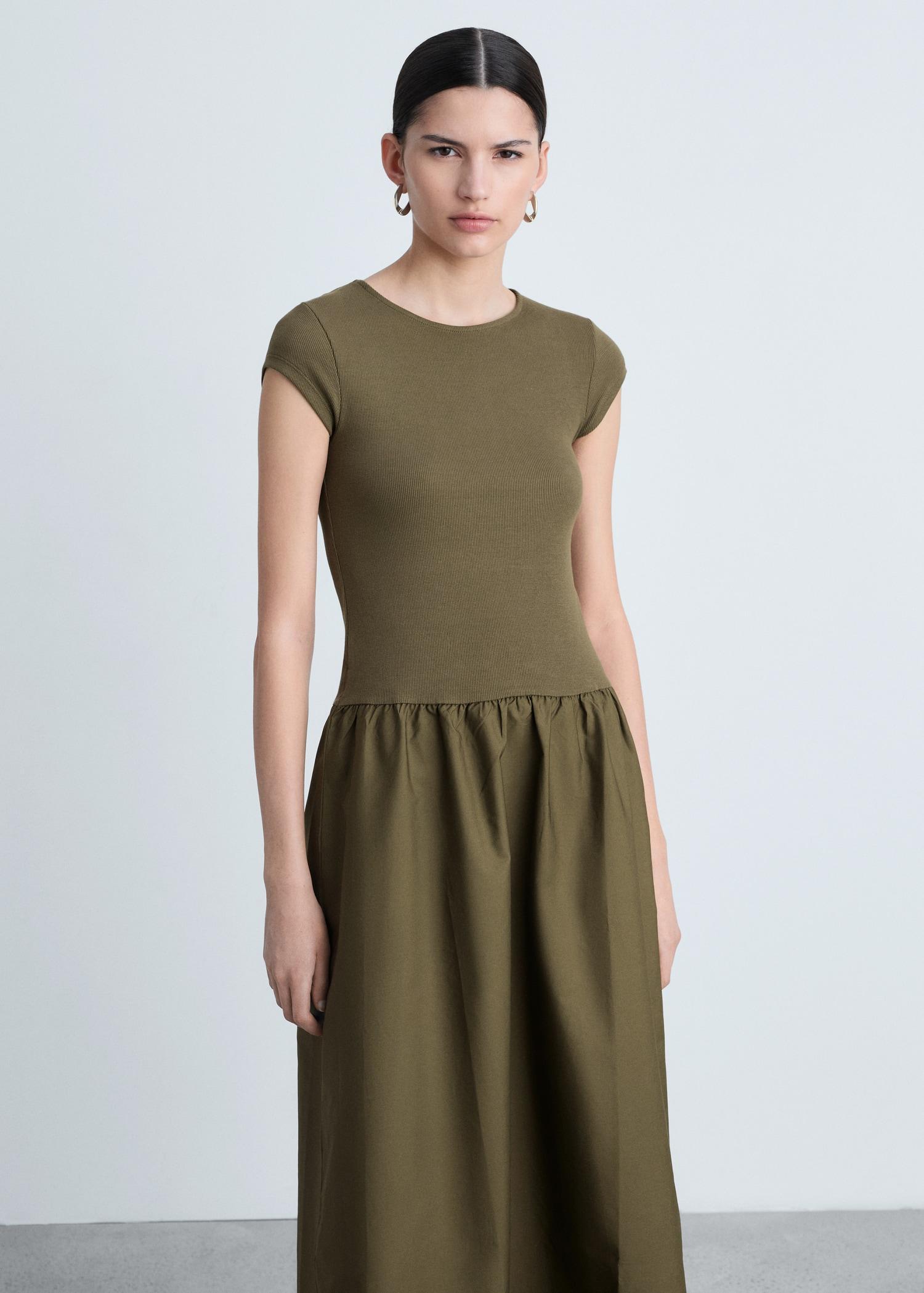 A-line dress - Women | MANGO USA Product Image