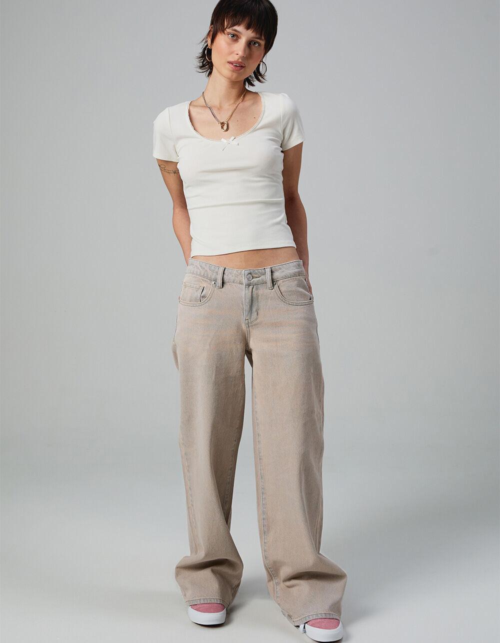 RSQ Womens Low Rise Baggy Jeans Product Image