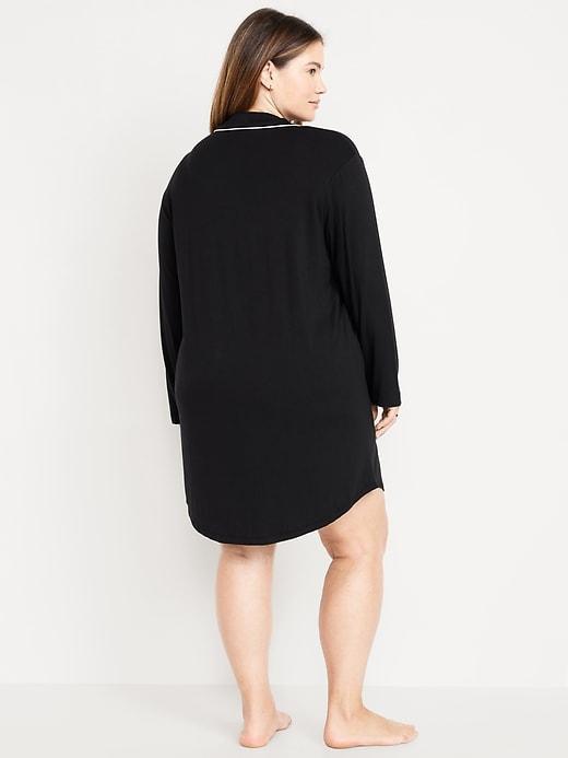 Knit Jersey Sleep Shirt Product Image