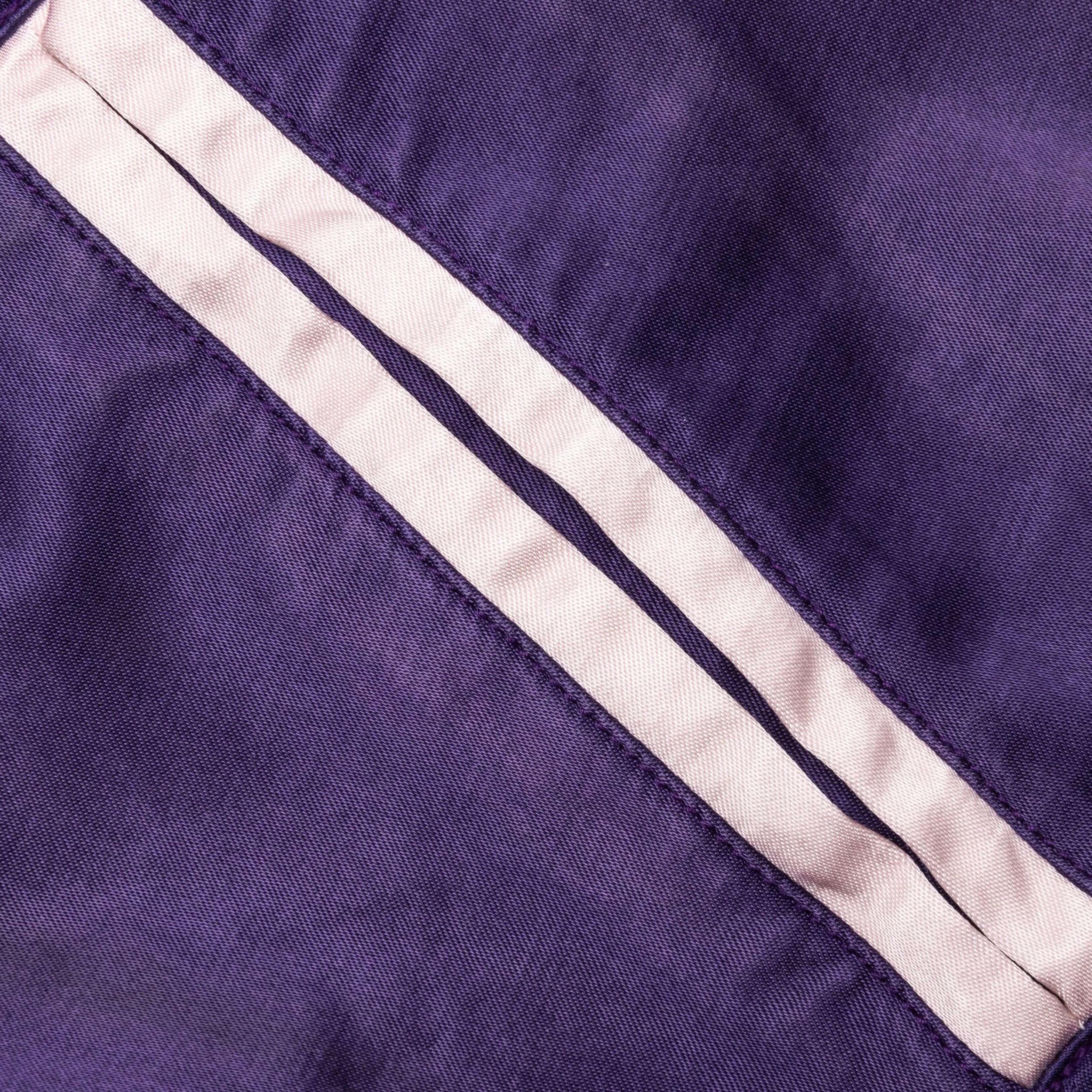 Saint Michael Stadium Jacket - Purple/Pink Male Product Image