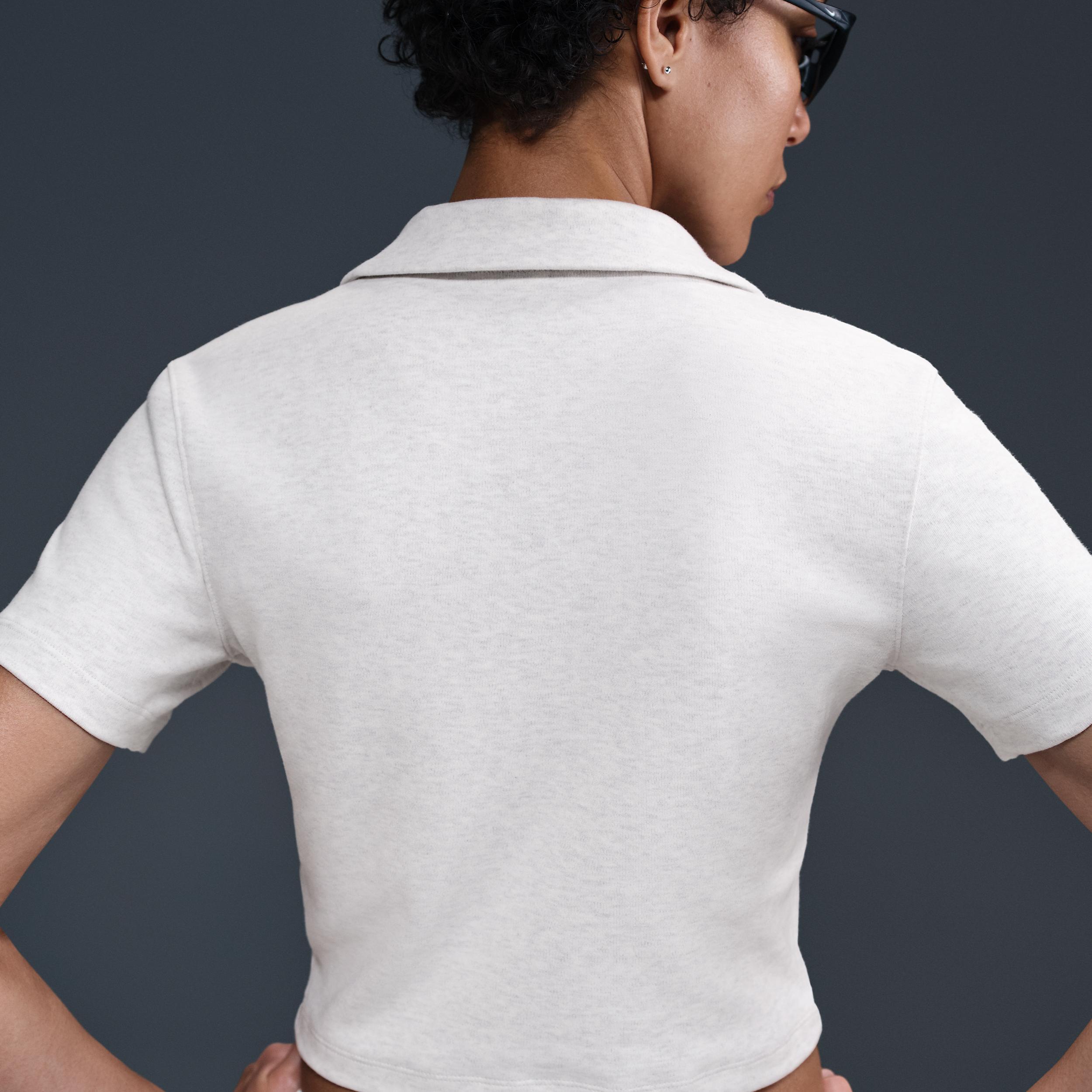 Nike Sportswear Essential Women's Short-Sleeve Polo Top Product Image