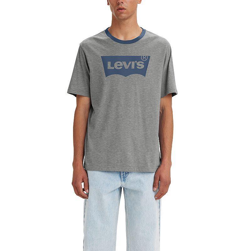 Men's Levi's® Relaxed-Fit Short-Sleeve Graphic Tee, Size: Large, Sugar Swizzle Product Image