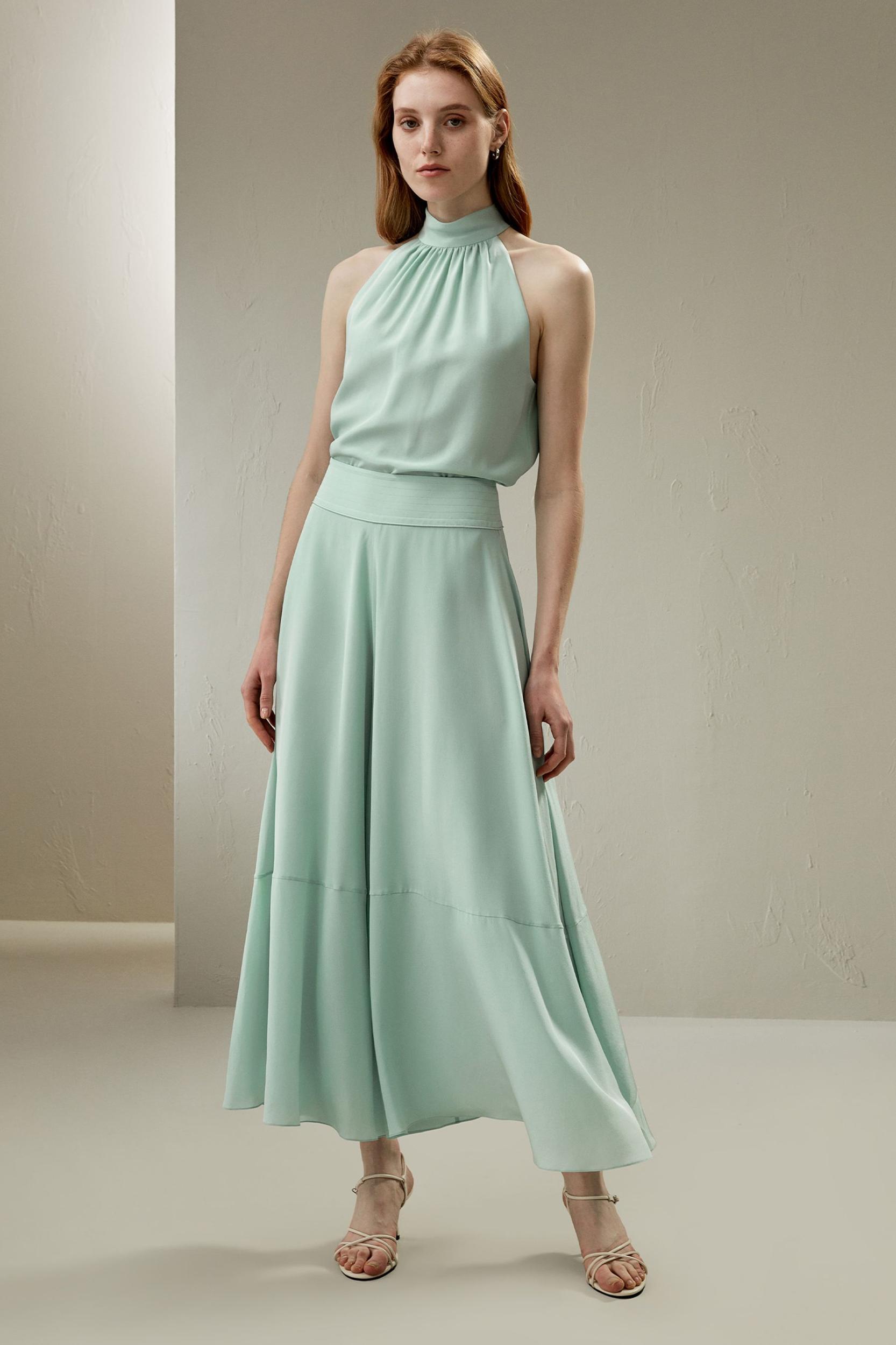 Yasmin Sleeveless Halter Top Product Image