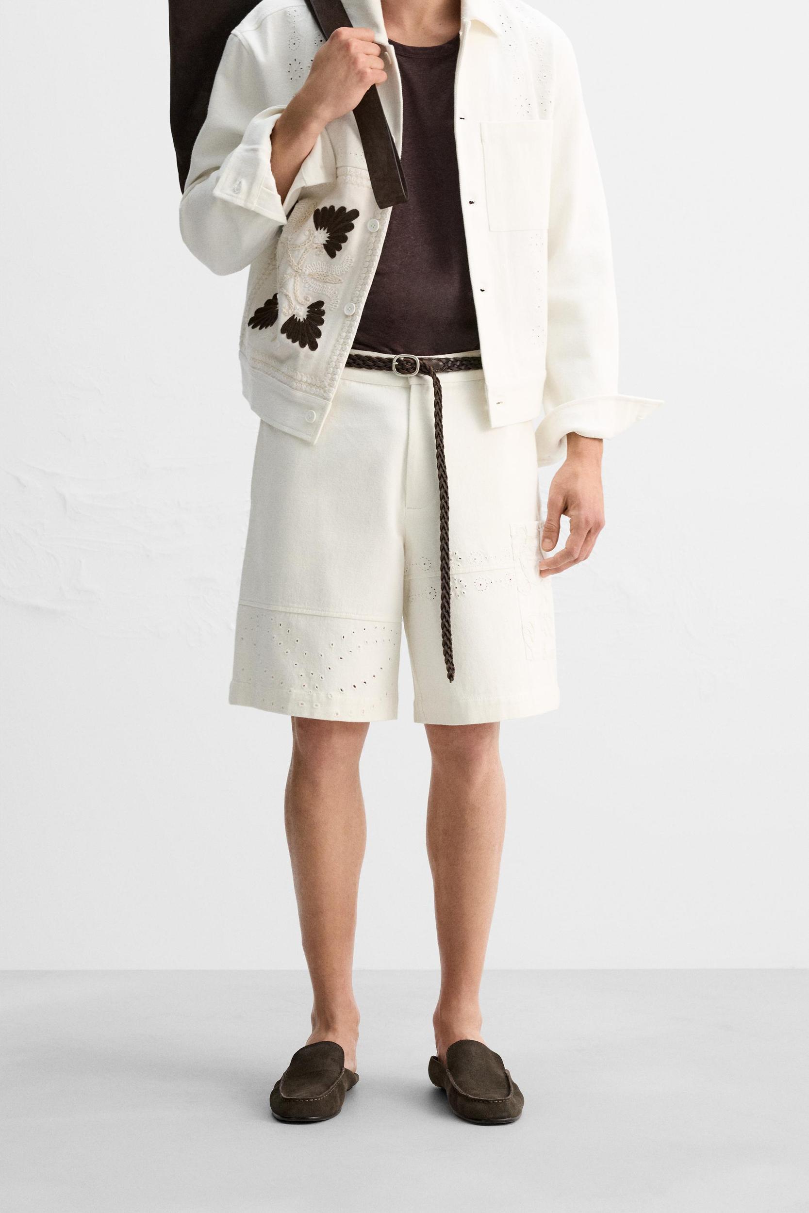 CARGO PATCHWORK SHORTS Product Image