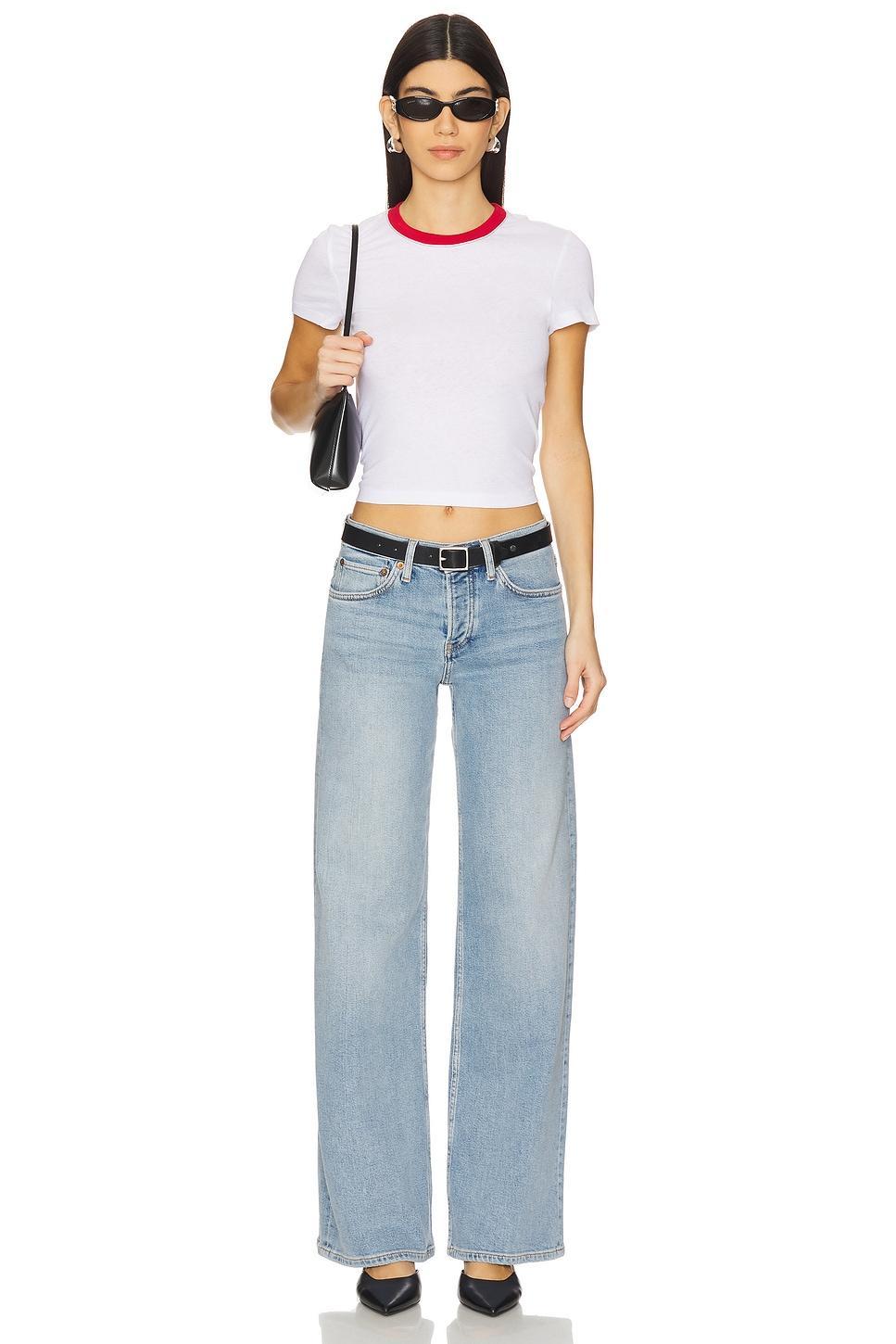 Mid Rise Wide Leg RE/DONE Product Image