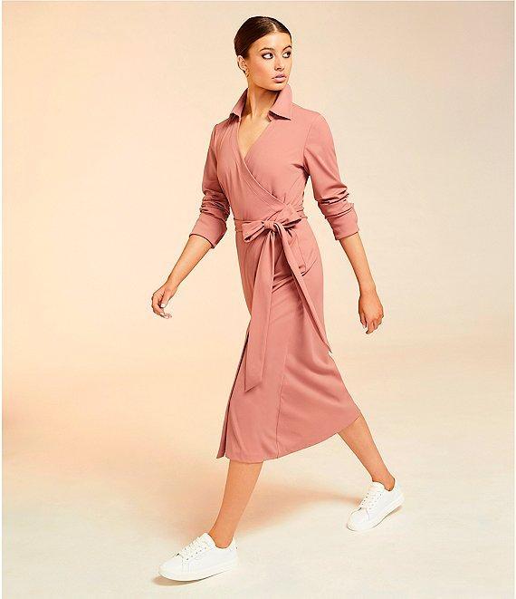 Alex Marie Adaline Jetset-Tech Super Stretch Wrap Dress Product Image