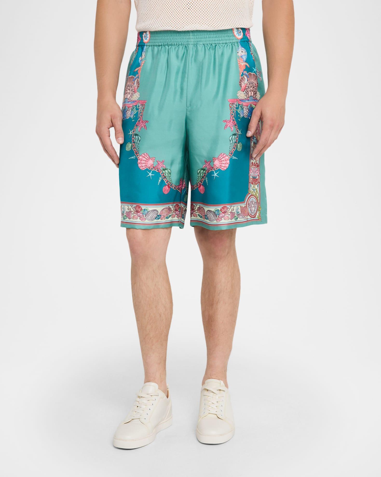 Men's La Vacanza Silk Twill Pull-On Shorts Product Image