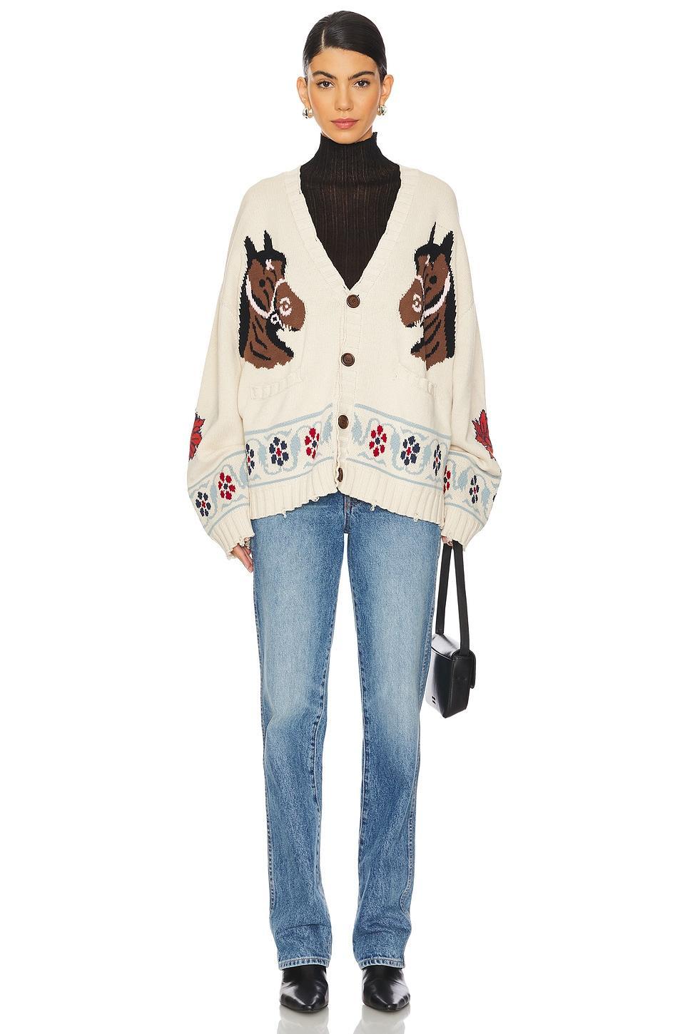 x REVOLVE Horse Cardigan Found Product Image