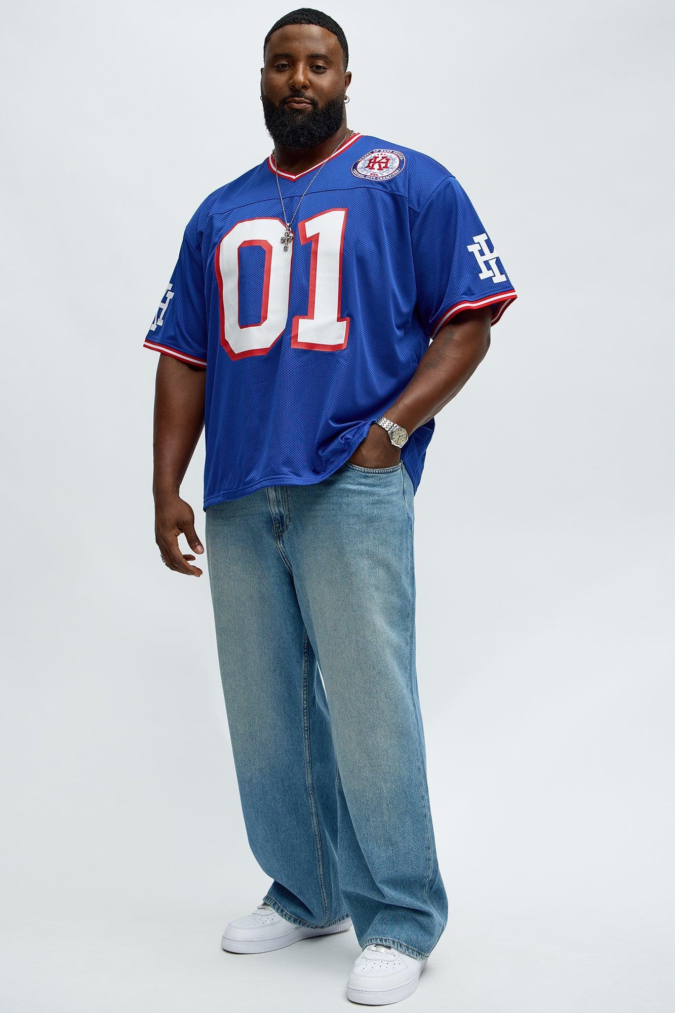Short Sleeve Grind Academy Jersey - Blue Product Image