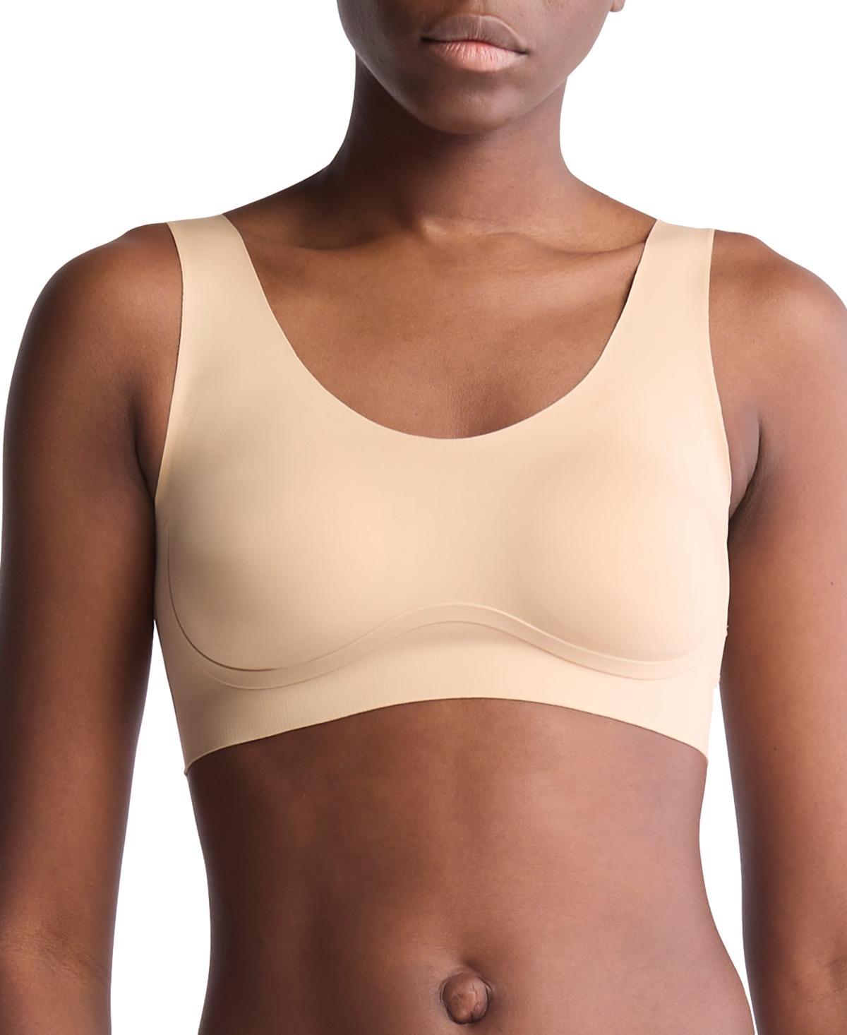Calvin Klein Women's Invisibles Gel Wire Unlined Bralette - Black - M Product Image