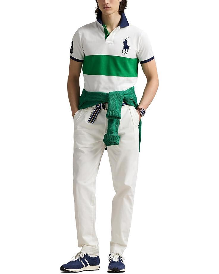 Custom Slim Fit Mesh Polo Product Image