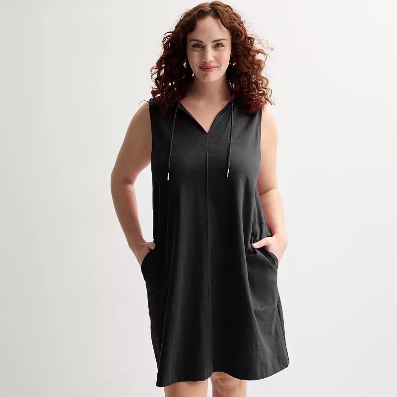 Plus Size Sonoma Goods For Life Easy Knit Tank Dress, Womens Product Image