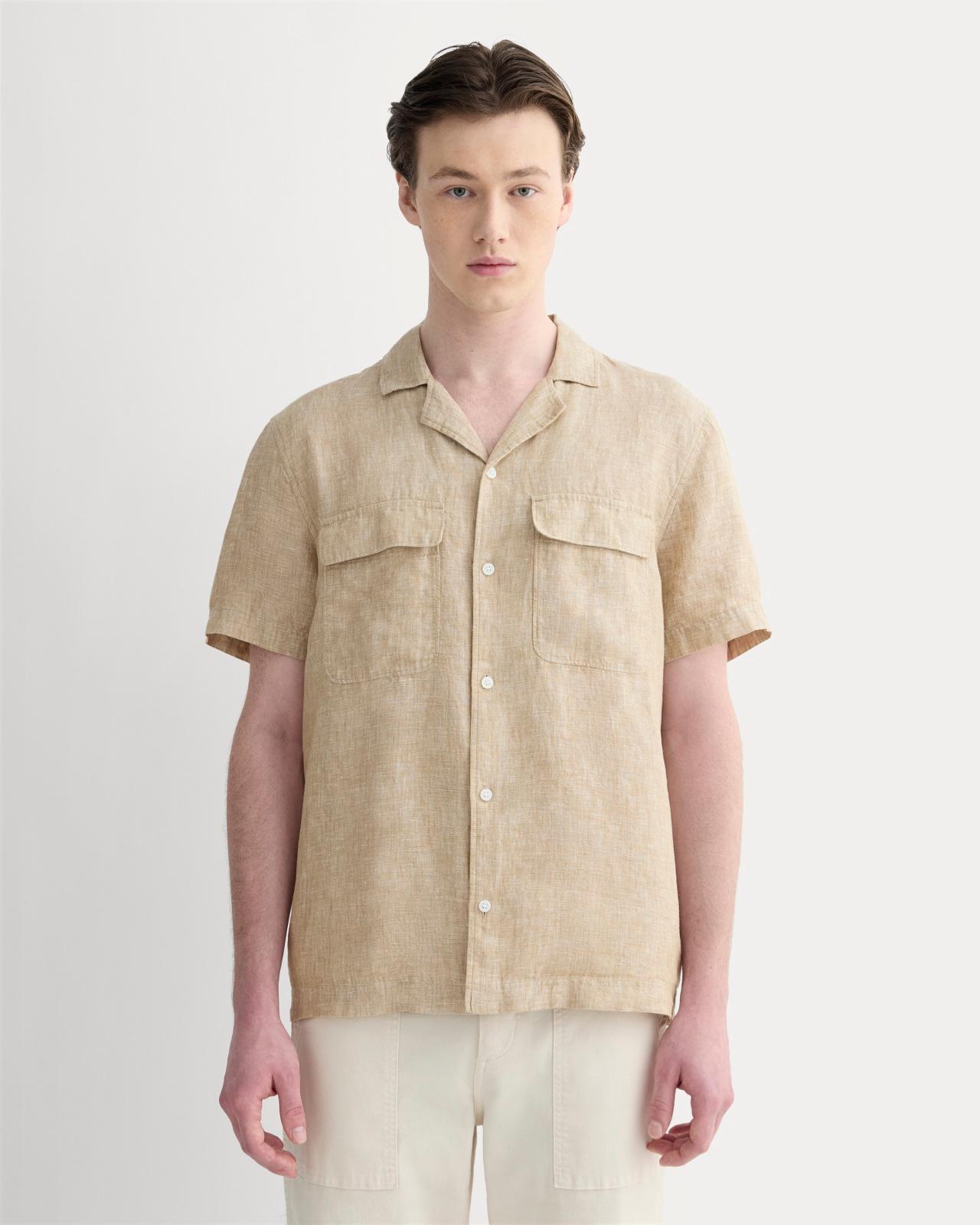 The Resort Shirt in Linen Product Image