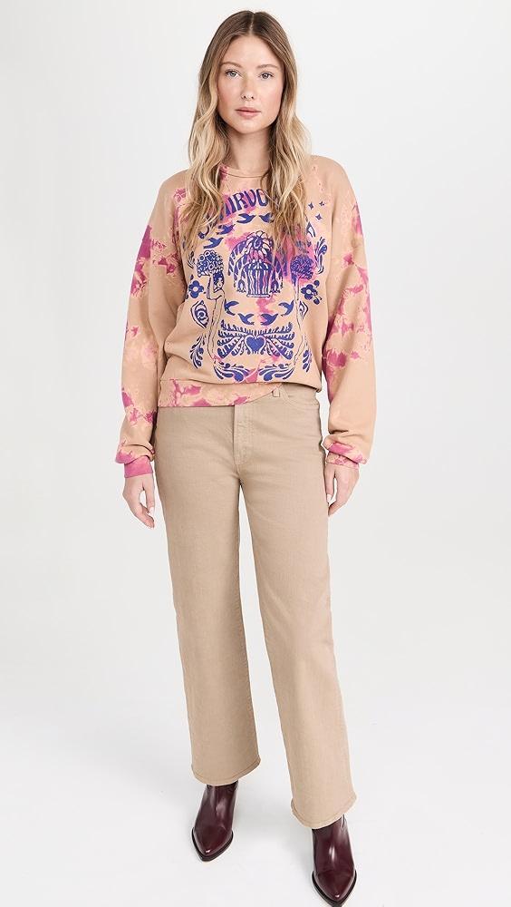 MOTHER The Drop Square Sweatshirt | Shopbop Product Image