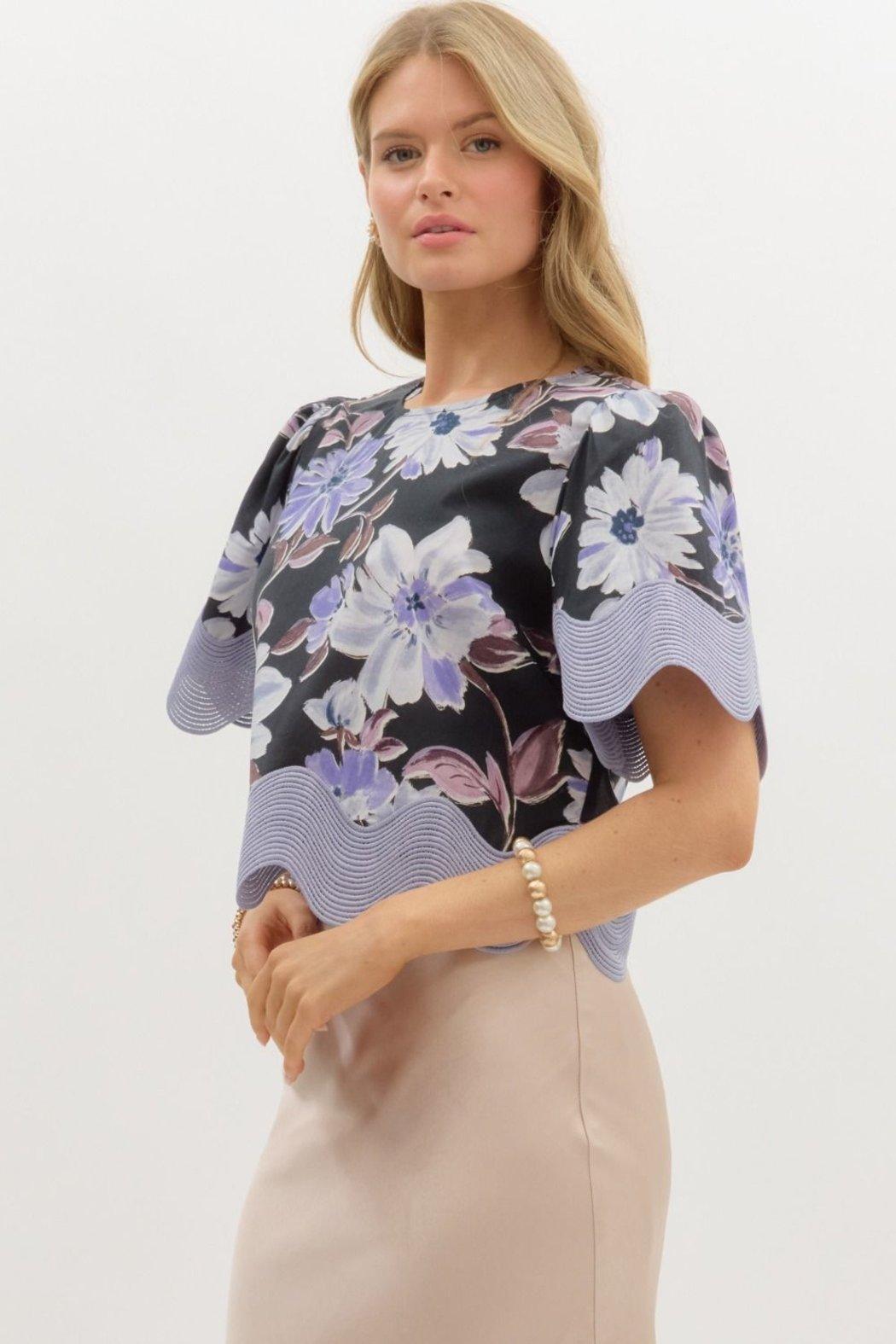 Moon Bloom Blouse Product Image
