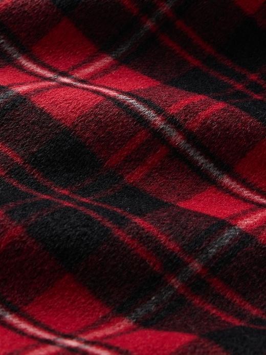 Plaid Wrap Mini Skirt Product Image