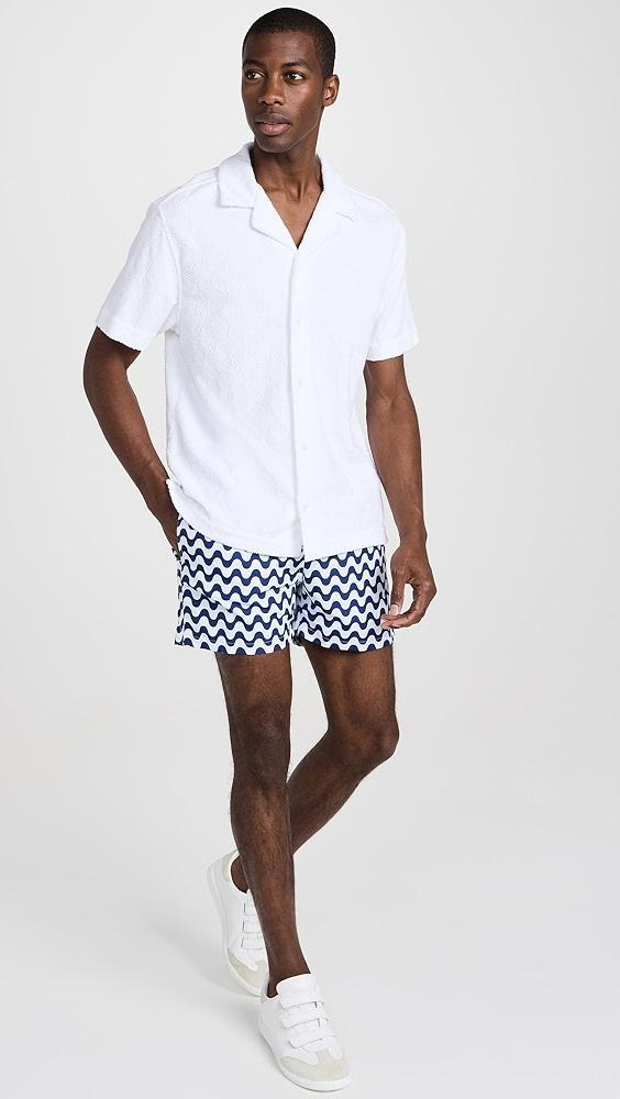 Frescobol Carioca Sport Shorts Copacabana 4.25" | Shopbop Product Image