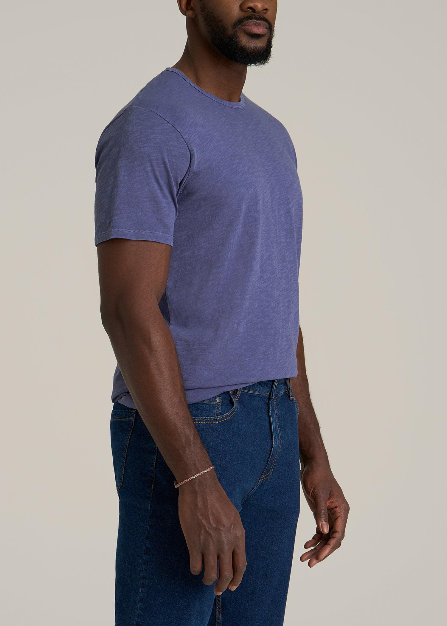 REGULAR-FIT Slub Tee for Tall Men in Future Dusk Product Image