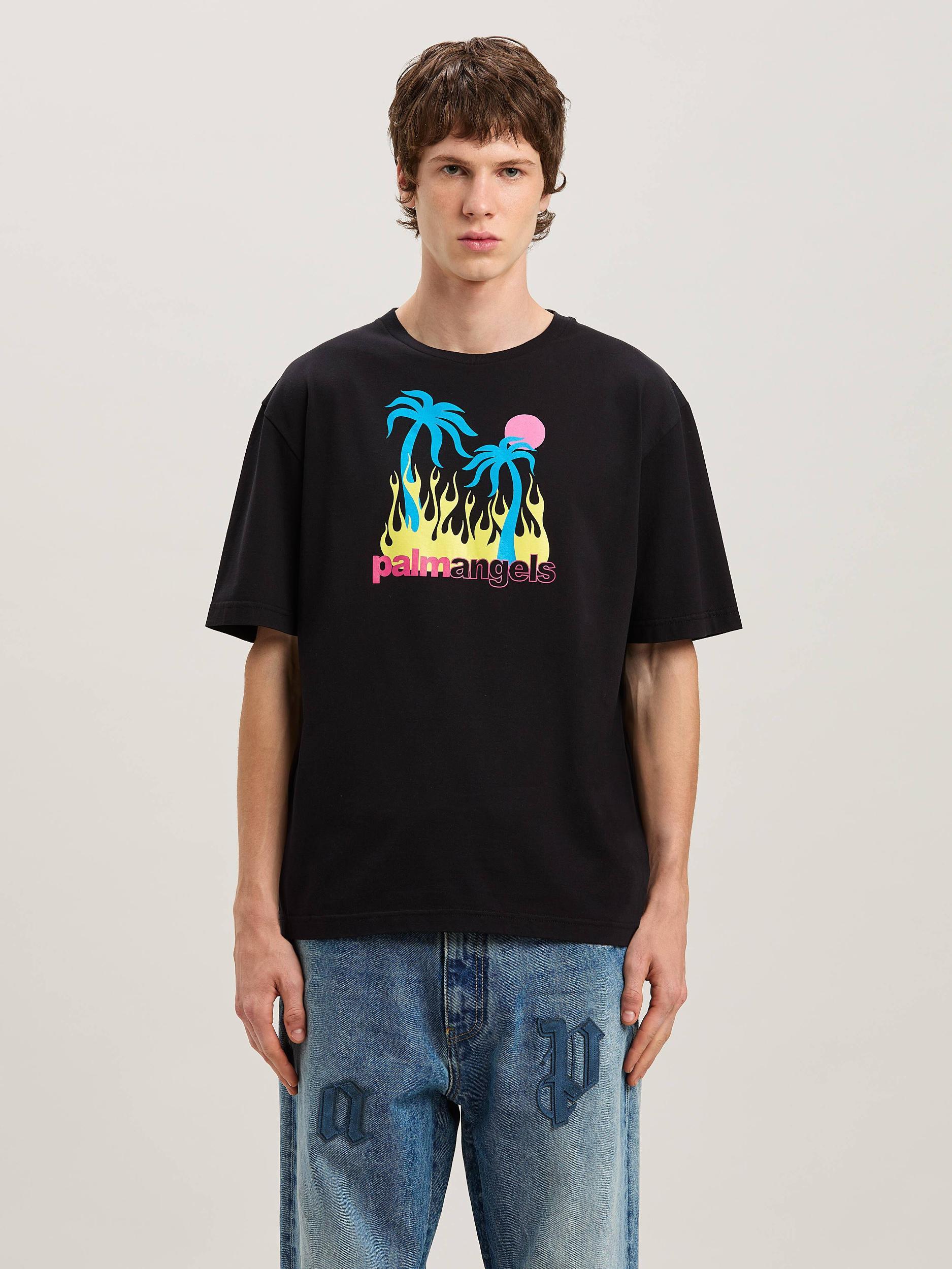 BURNING OASI SLIM TEE OFF WHITE - MULTIC Product Image
