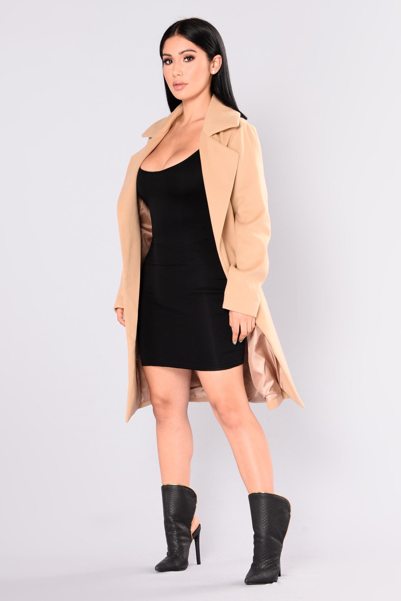Upper East Side Coat - Camel Product Image