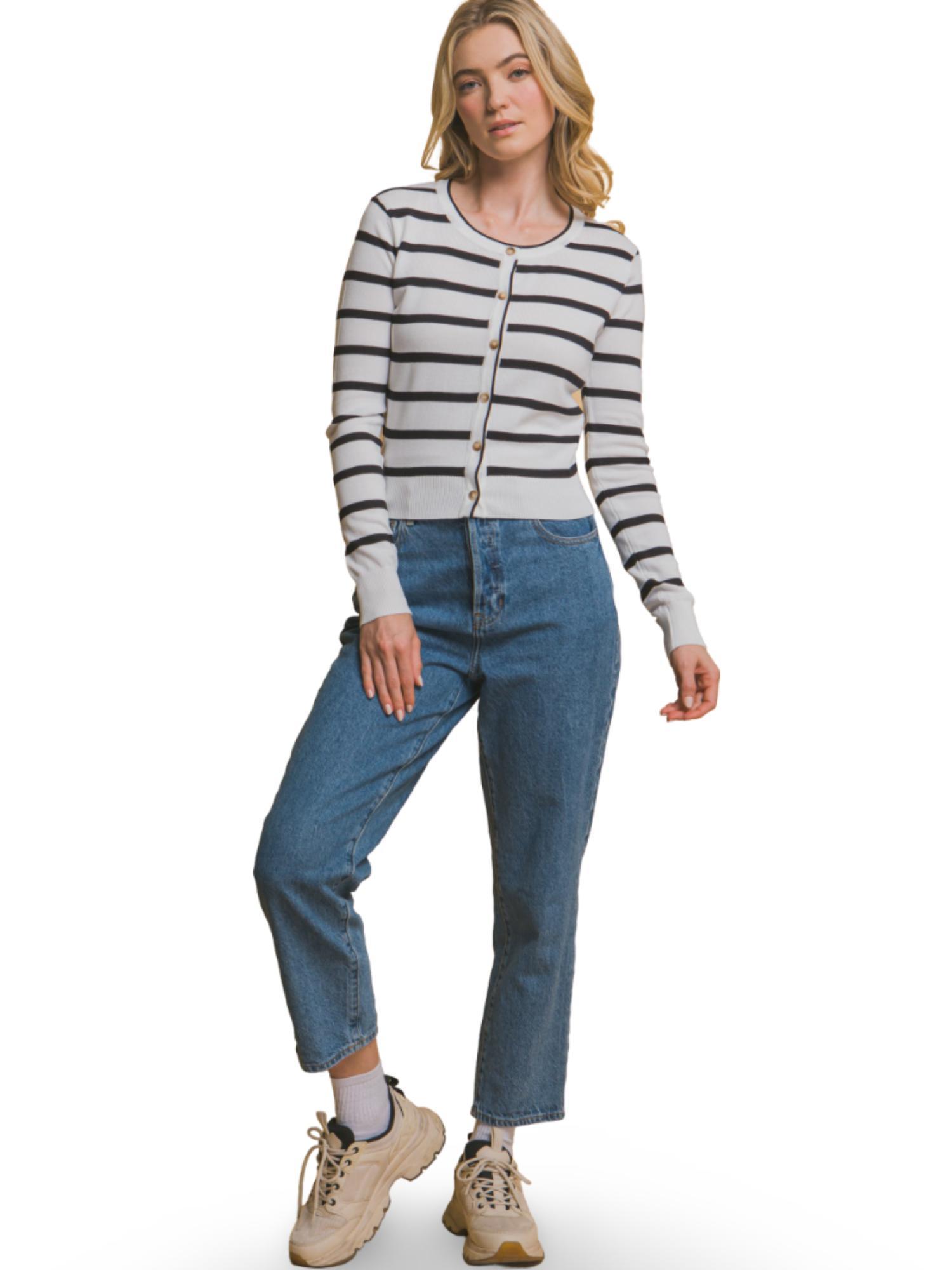 Love Tree Button Down Knit Product Image