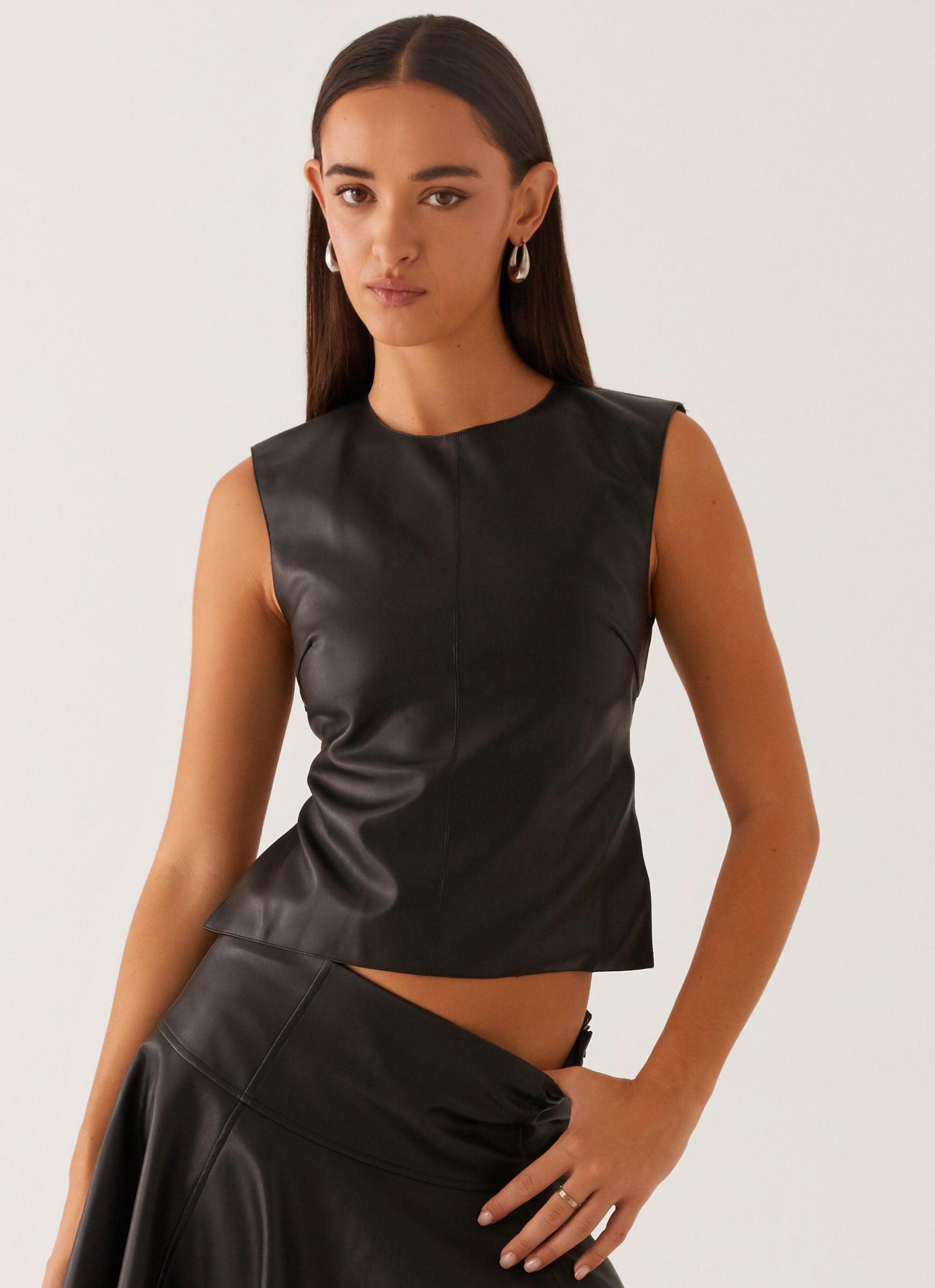 Paola Tank Top - Black Product Image