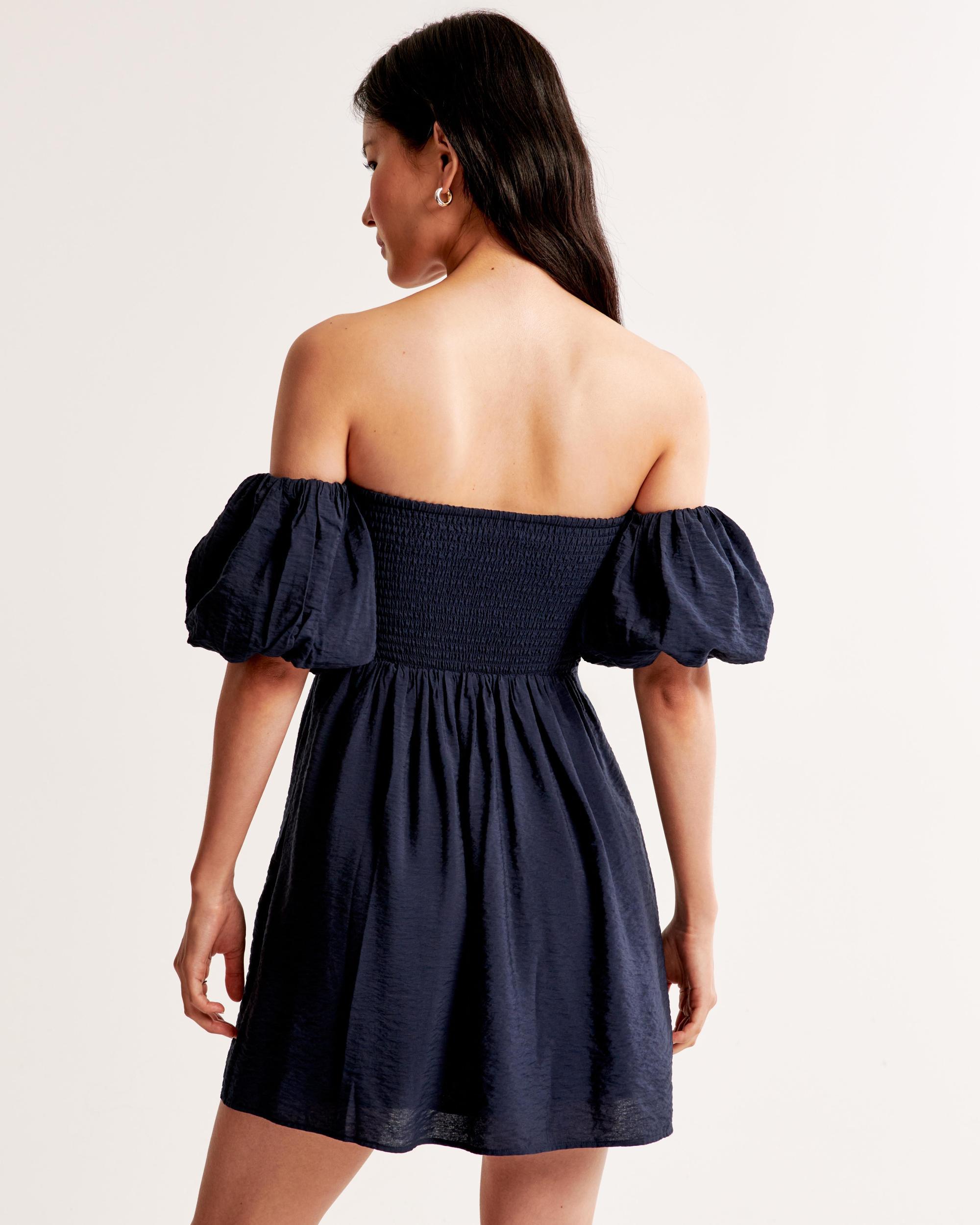 The A&F Emerson Off-The-Shoulder Mini Dress Product Image