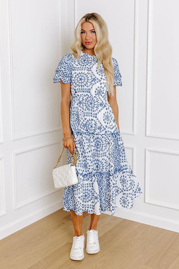 Brunch and Bubbly Eyelet Midi Product Image