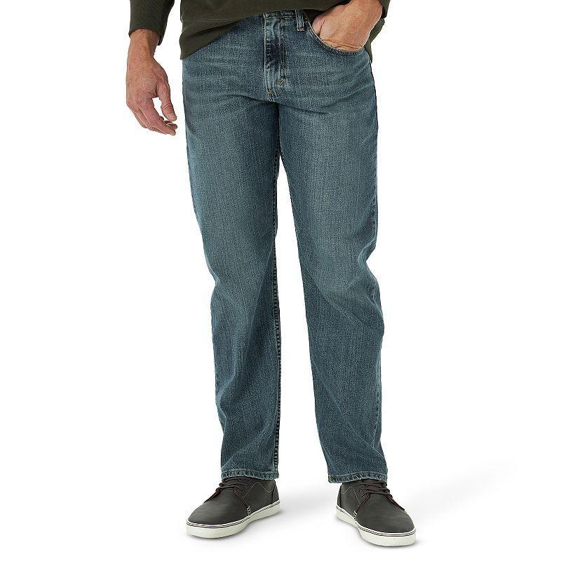 Big & Tall Wrangler Relaxed-Fit Jeans, Men's, Size: 46X34, Grey Tint Product Image