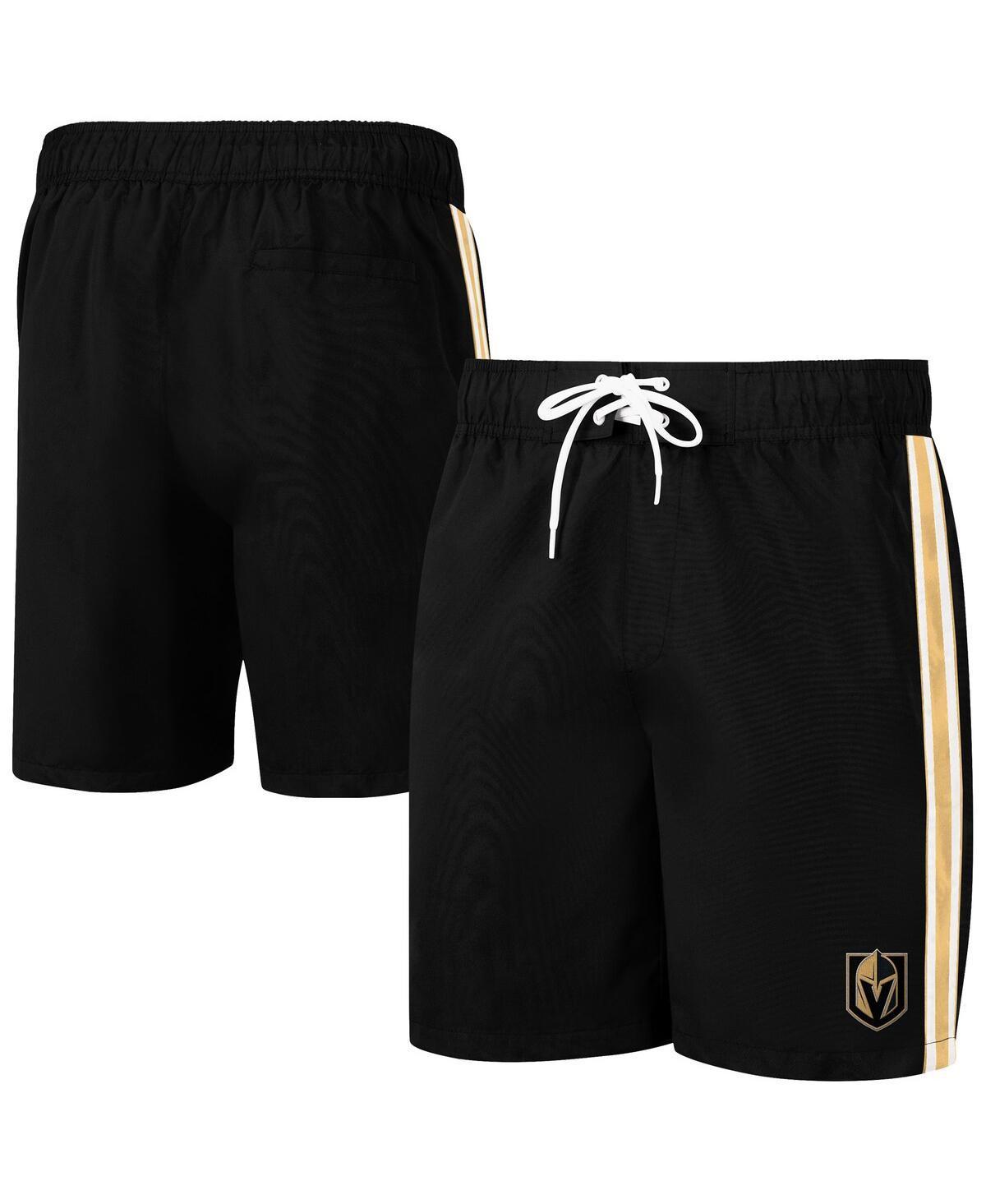Men's G-III Sports by Carl Banks Black Vegas Golden Knights Sand Beach Swim Shorts, Size: Medium, Lvk Black Product Image